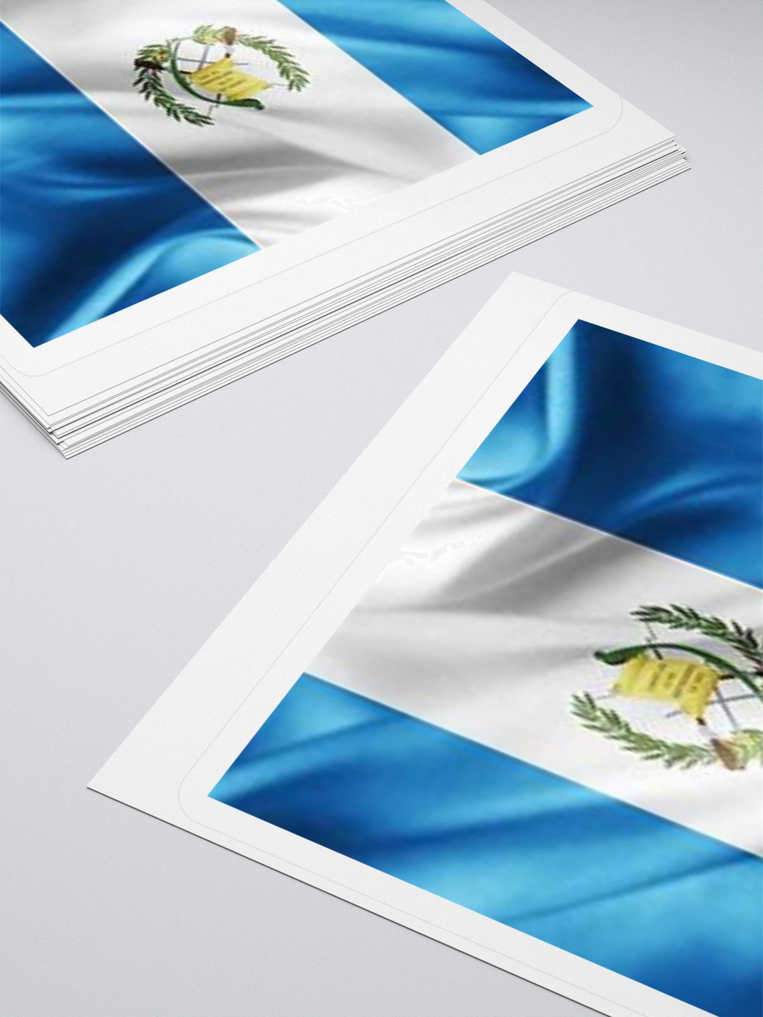 Guatemala Flag Sticker | Quetzal Coat of Arms Design | Durable Vinyl | 3 Sizes product image (12)