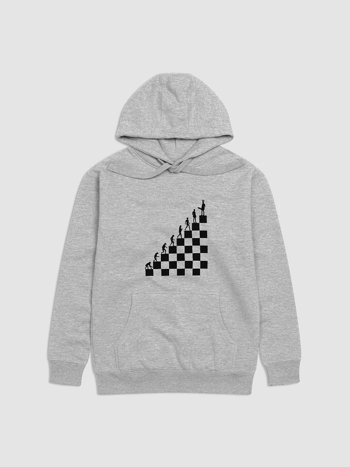 The Evolution of Chess Hoodie - Light Edition product image (8)