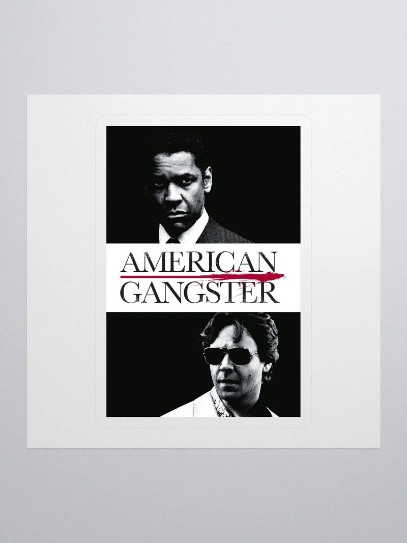 American Gangster Kiss Cut Stickers
