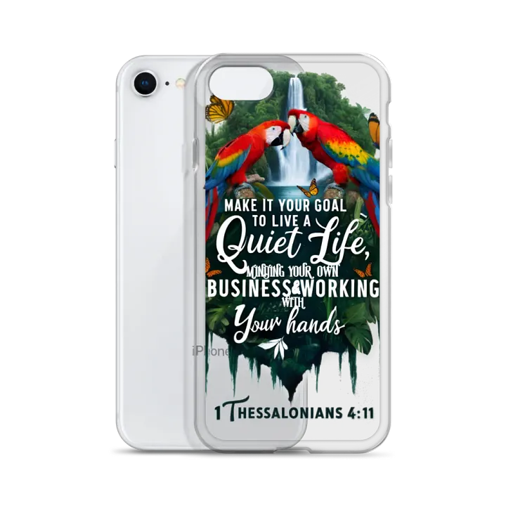 Live a Quiet Life iPhone Case product image (2)