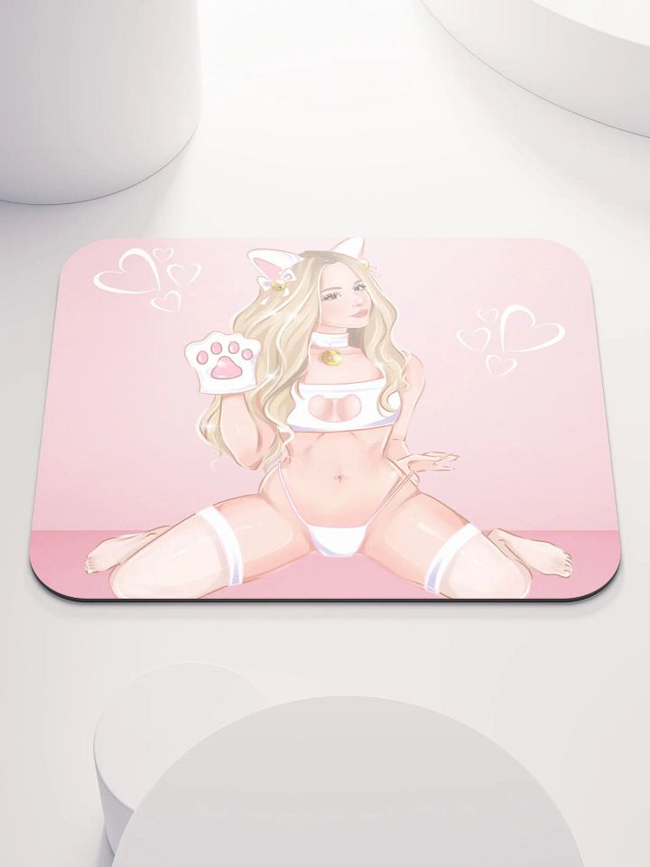 Madame kitty mouse pad product image (1)