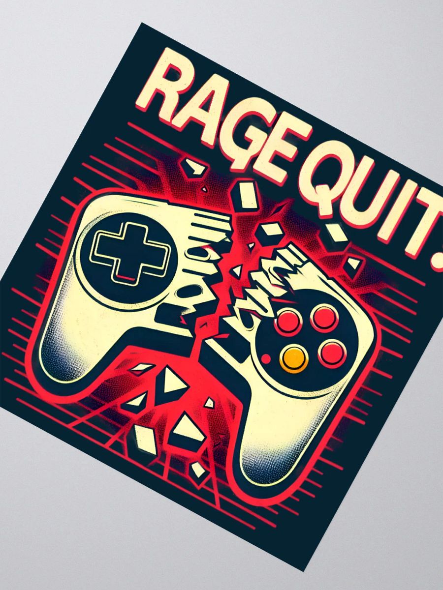 Rage Quit Sticker product image (2)