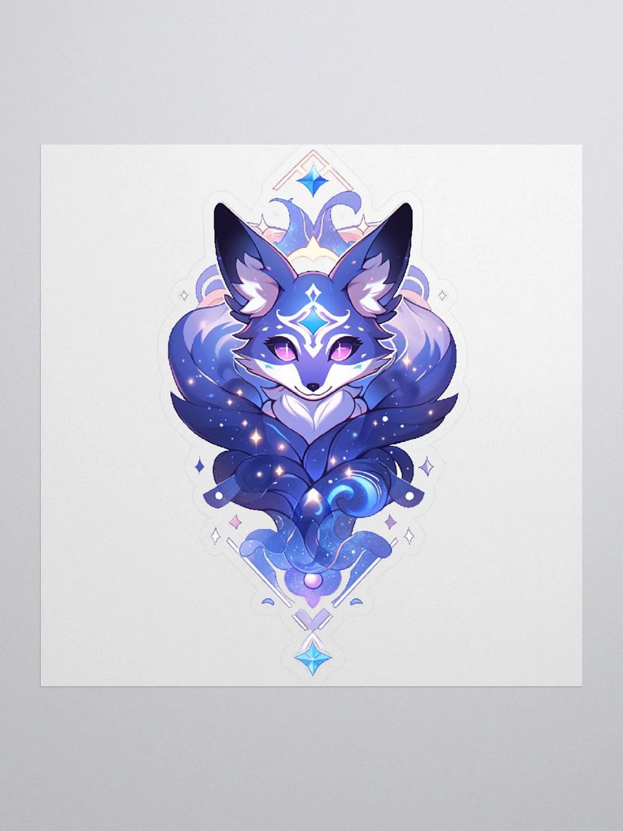 Celestial Gem Fox Sticker product image (1)