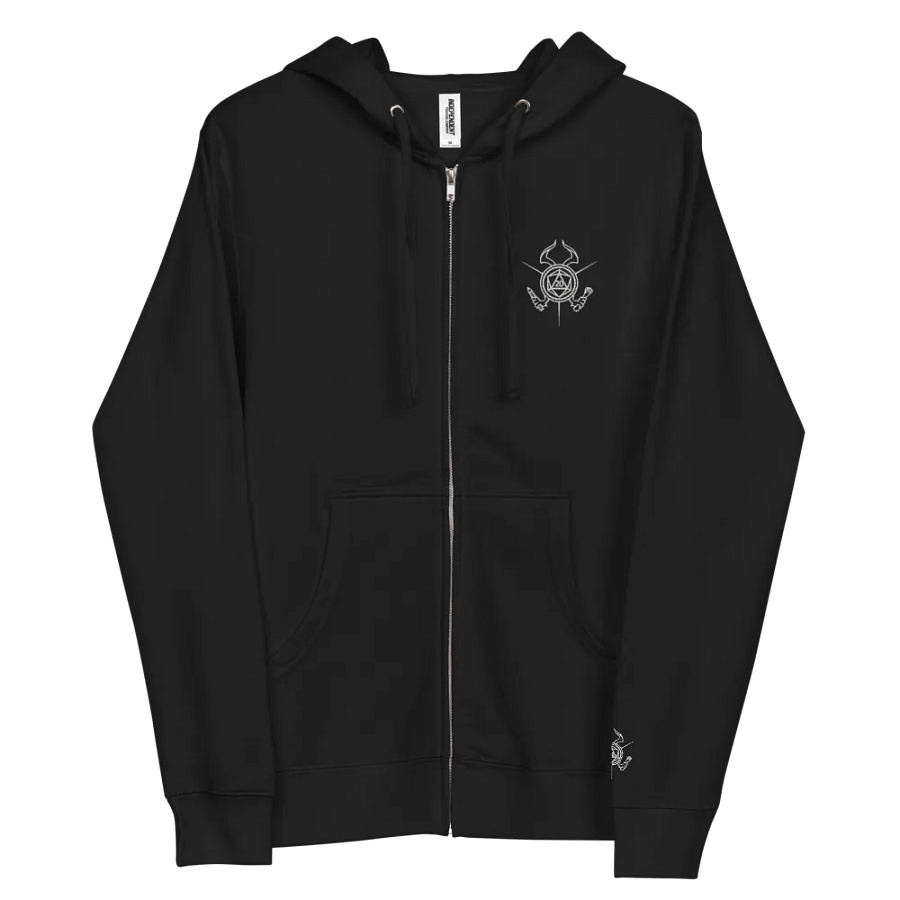 Zipped Tyrantia Hoodie [Stick] product image (7)