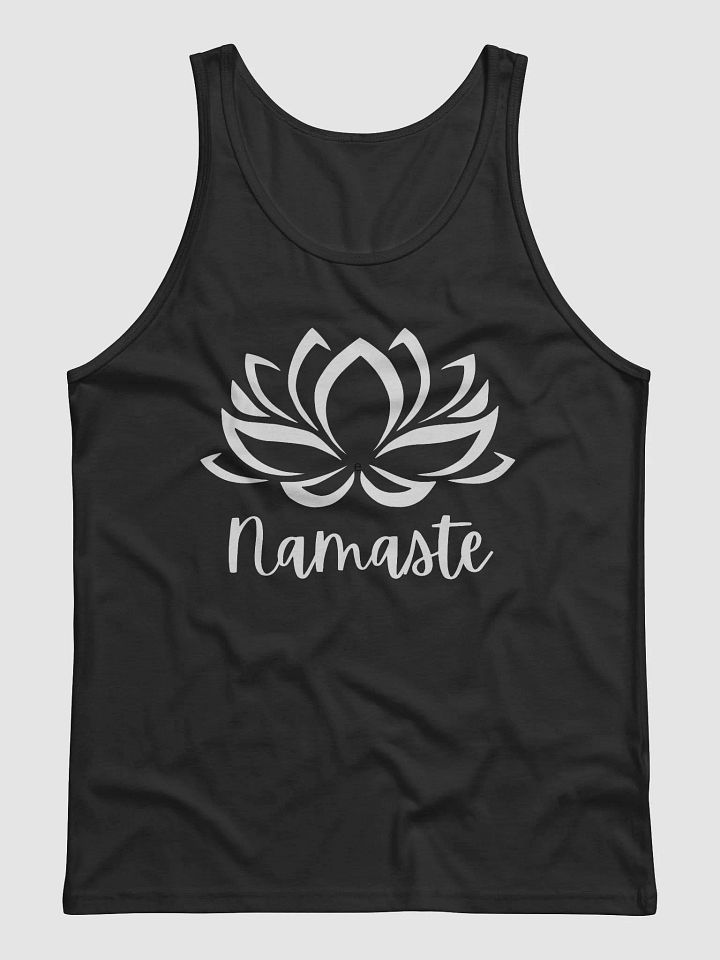 Namaste Lotus Bloom Emblem Jersey Tank product image (1)