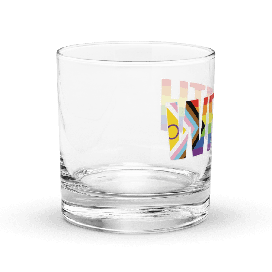 Progress Pride Rocks Glass product image (3)