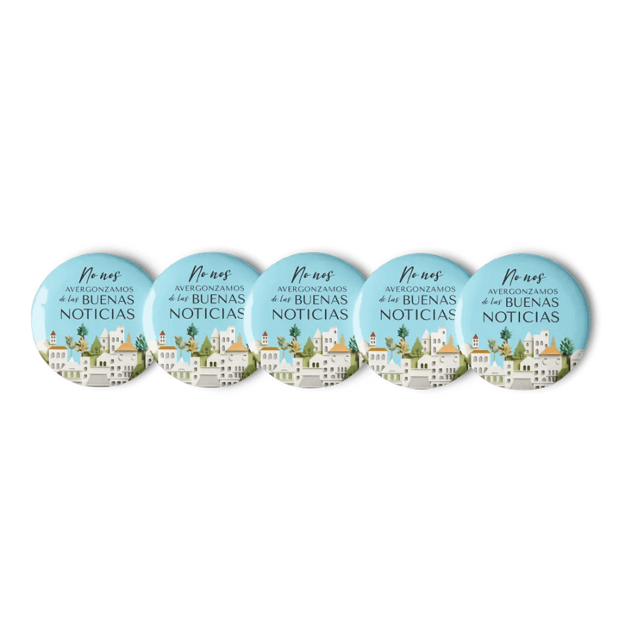 'No Nos Avergonzamos de las Buenas Noticias' Pin Set product image (1)