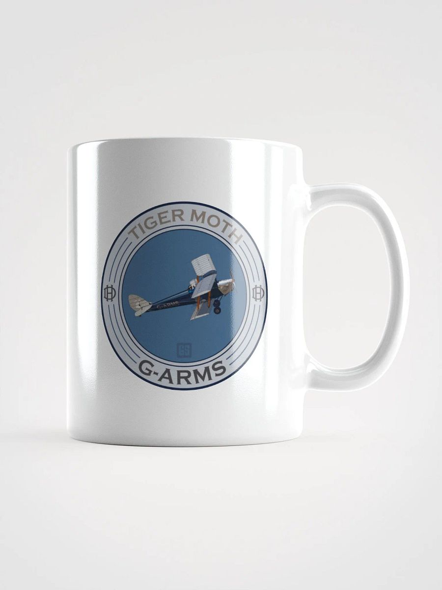 Tiger Moth G-ARMS White Glossy Mug product image (1)