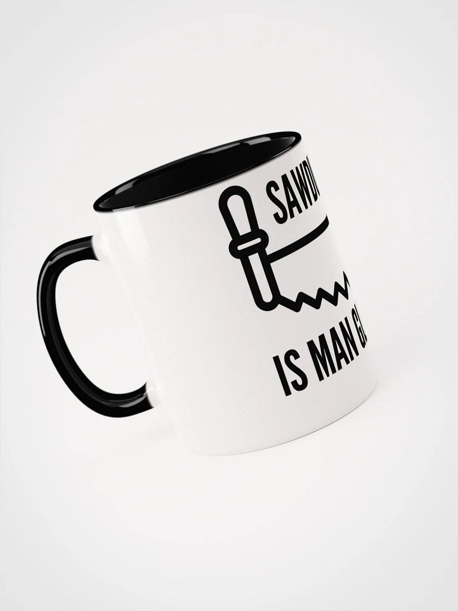 Sawdust: Man Glitter Coffee Mug product image (5)