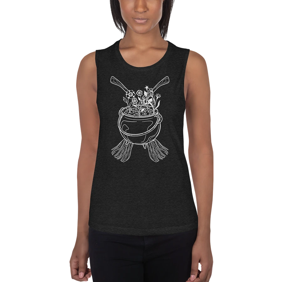 Henbane Coven Crest Bella+Canvas Women's Flowy Muscle Tank product image (2)