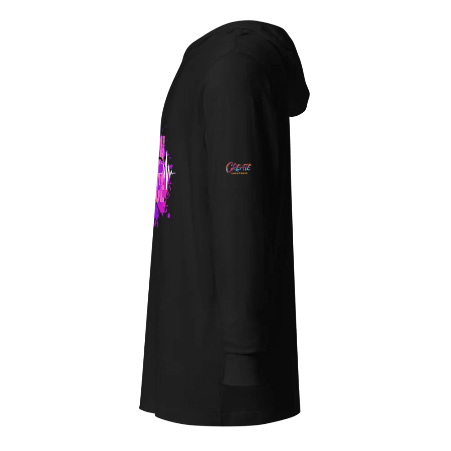 Energetic Born to Dance Her Silhouette Hoodie product image (14)