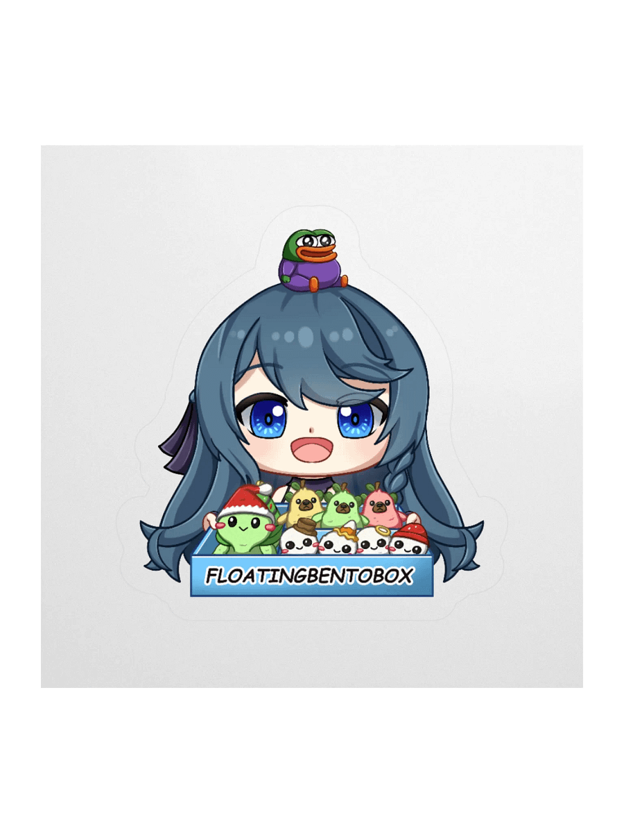 Floatingbentobox logo sticker product image (1)
