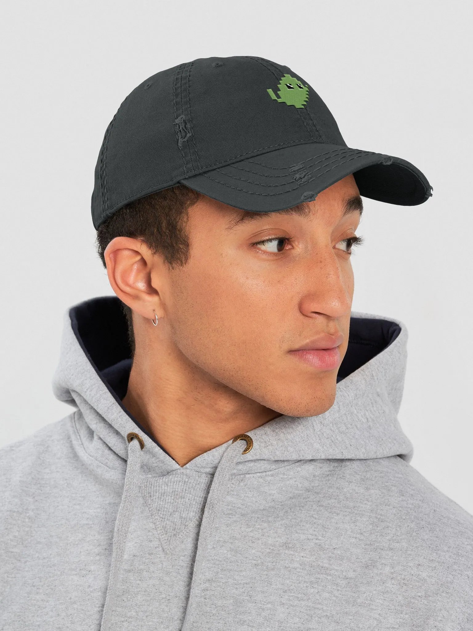PIXEL LIME HAT product image (5)