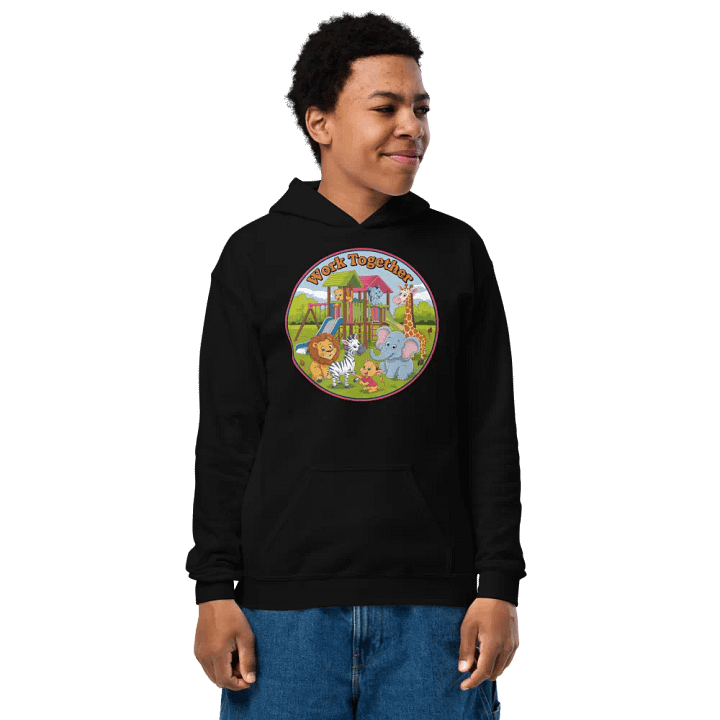 Novelty Work Together Kids Hoodie product image (1)