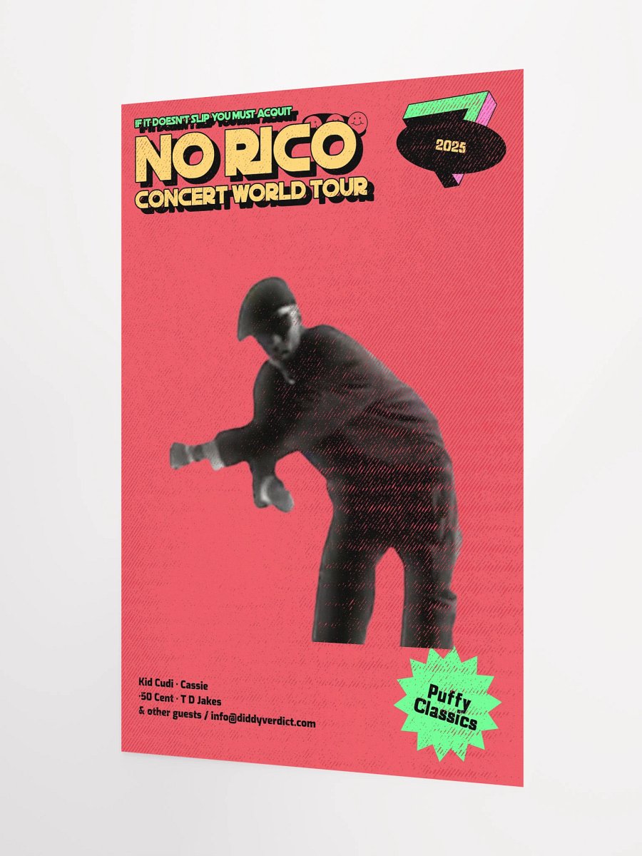 No Rico Concert Tour Pooster product image (3)