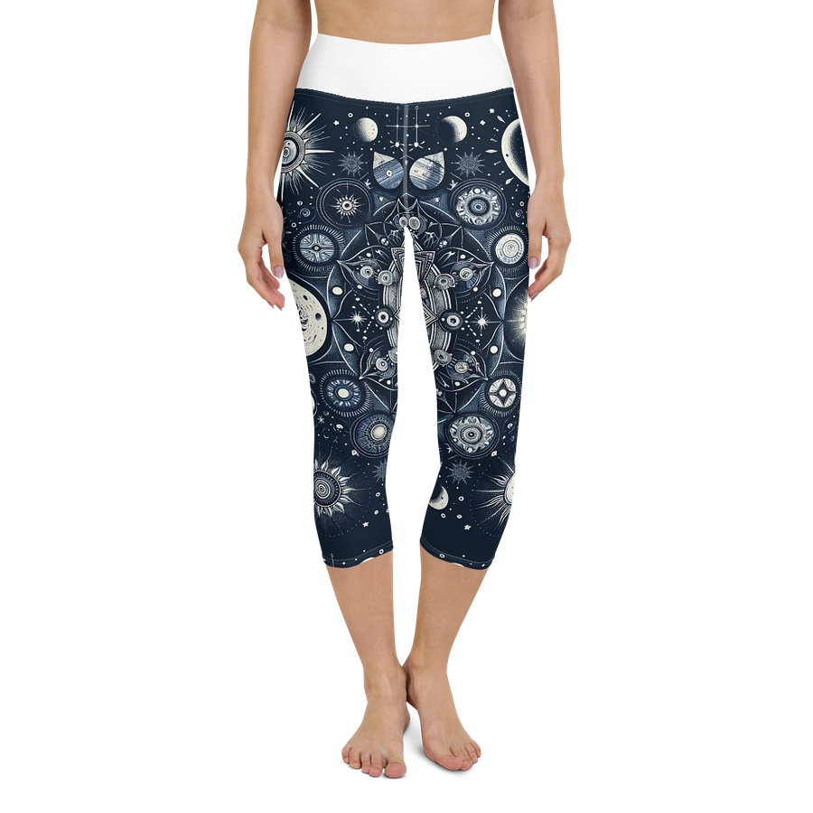 All-Over Print Yoga Capri Leggings product image (1)