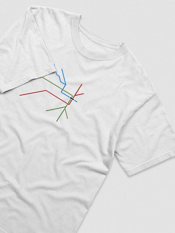 Embroidered Stockholm Metro Lines Shirt product image (1)