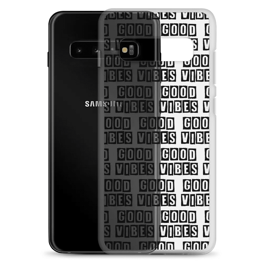 Samsung® Case - Good Vibes Black Text product image (20)