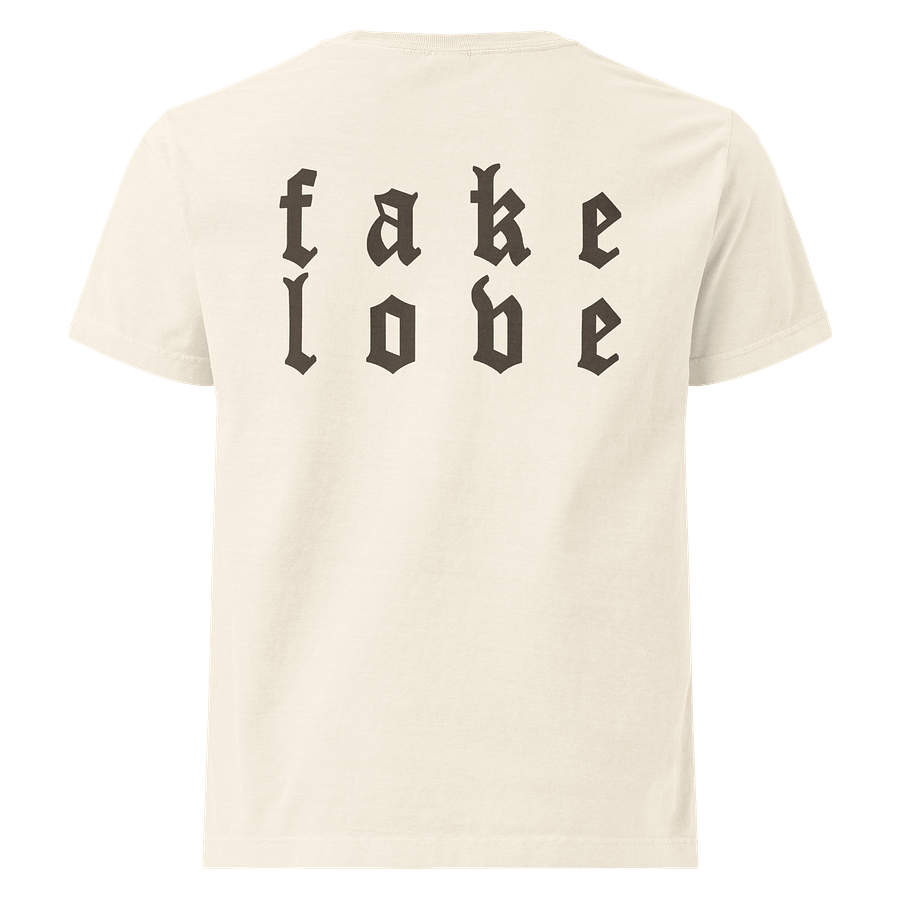 Fake Love Washed Oversized Tee product image (10)
