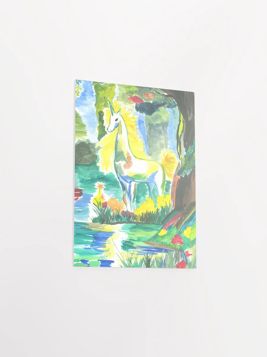 Unicorn In Paradise Art Print product image (11)