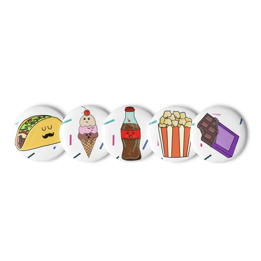 Fun Food Badges! product image (11)