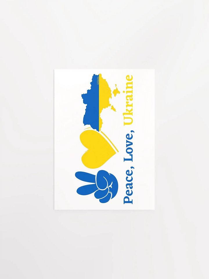 PEACE LOVE UKRAINE product image (1)