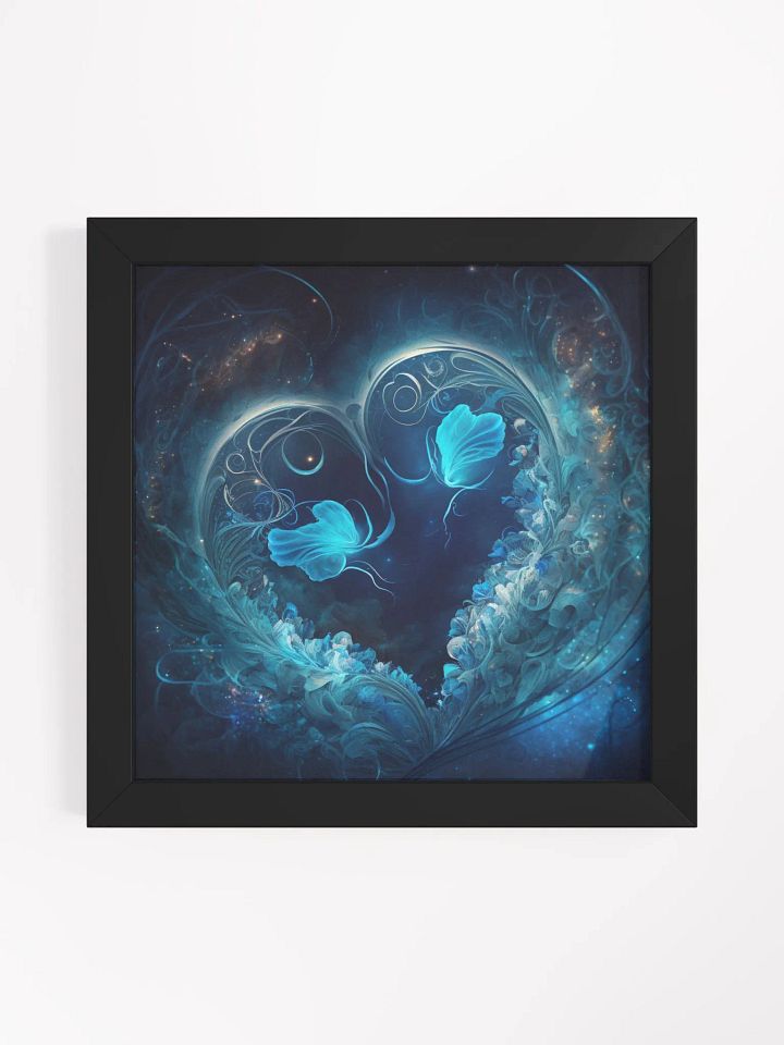 Blue Hearts Wall Art product image (1)