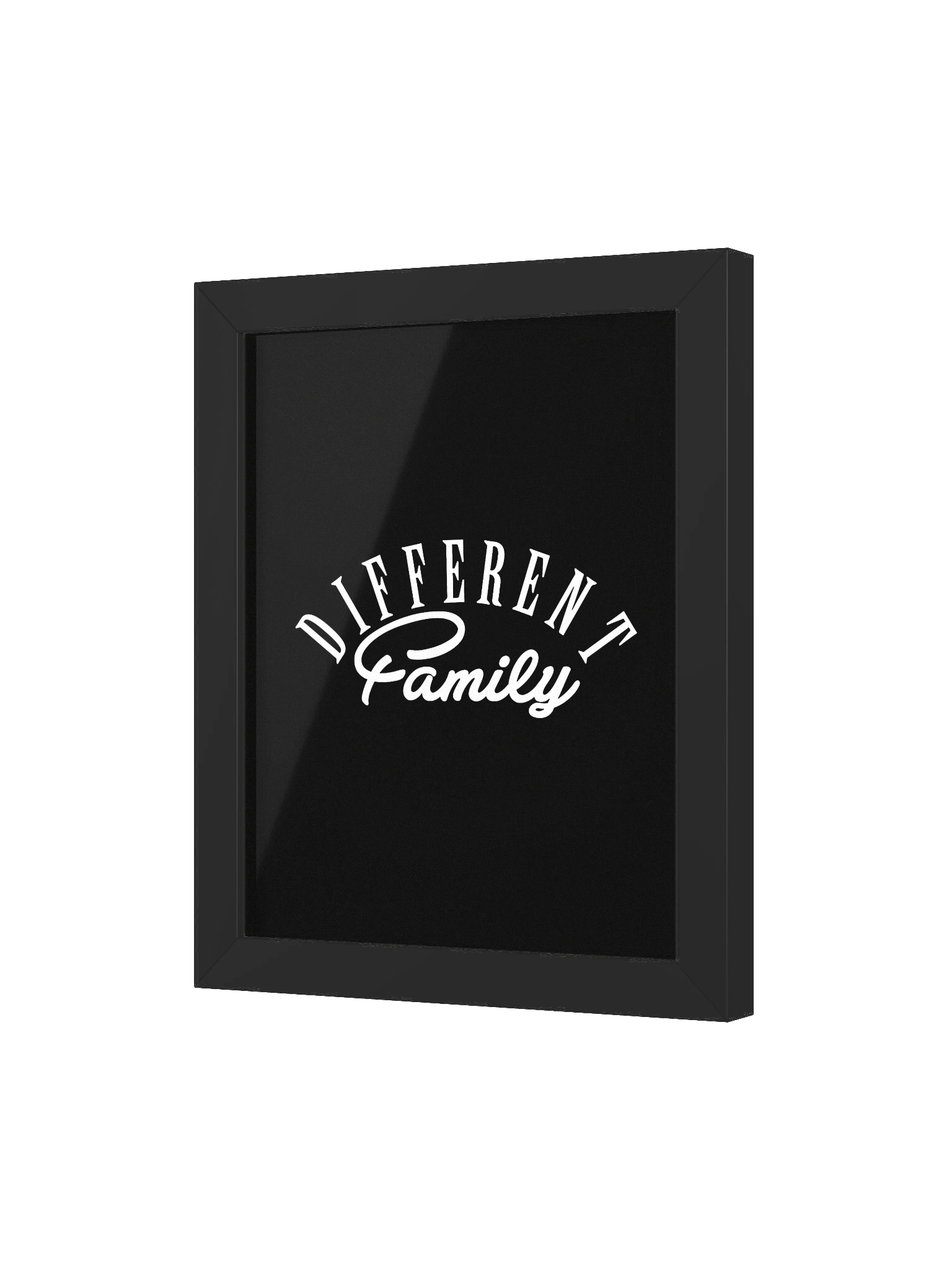 Different Family Framed Poster product image (3)