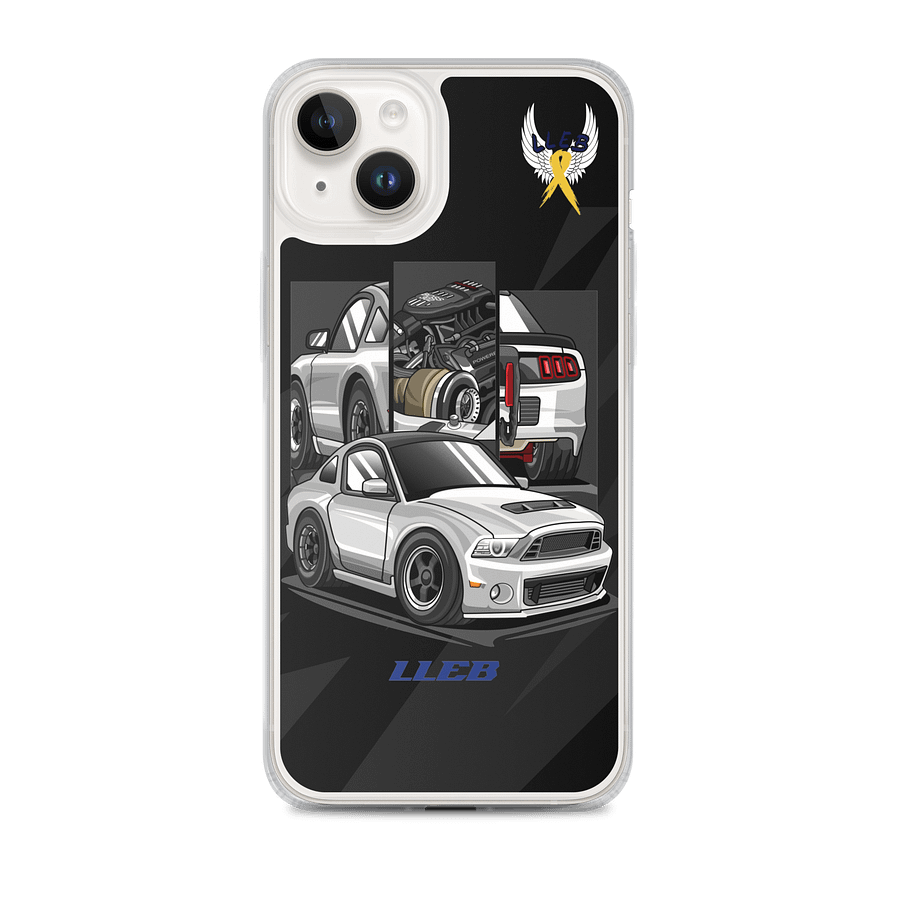 EB Toonz Mustang MagSafe® iPhone® Clear Case product image (1)