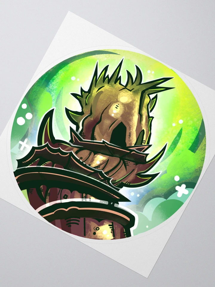 Green Sun's Zenith Sticker (Colour) product image (2)