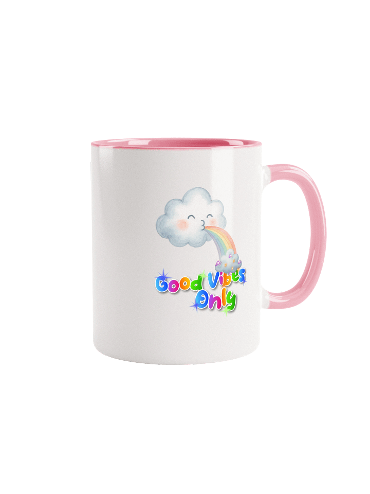 Good Vibes Only Vibrant Inner Colors Ceramic Mug product image (9)