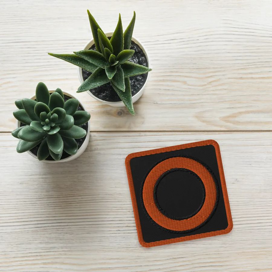 Note Embroidered Patch product image (4)