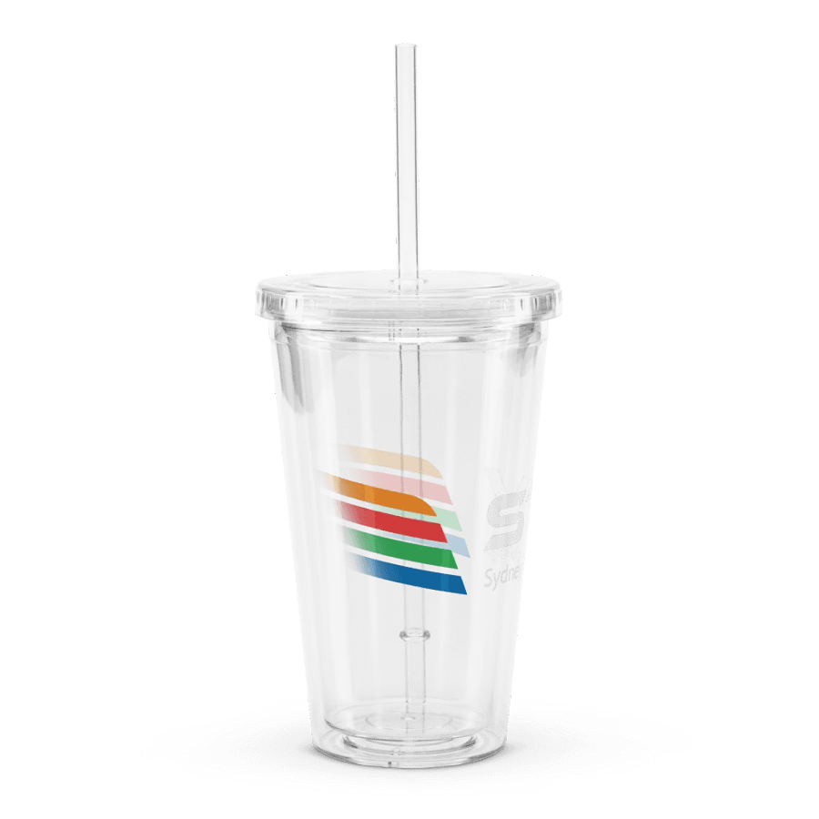 STV Double Wall Clear Plastic Tumbler product image (4)