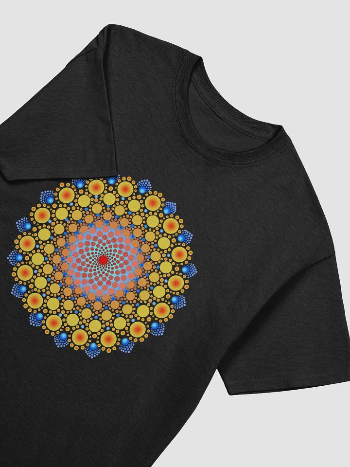 Orange Sunflower Mandala T-Shirt product image (2)