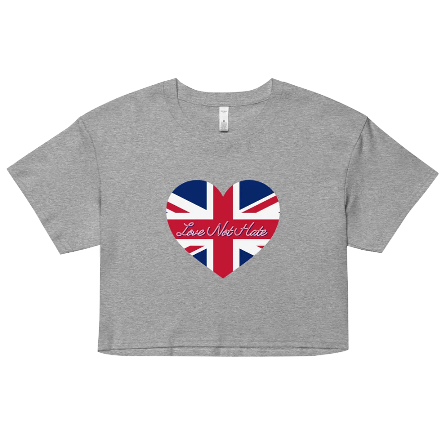 Love Not Hate Crop Top product image (64)