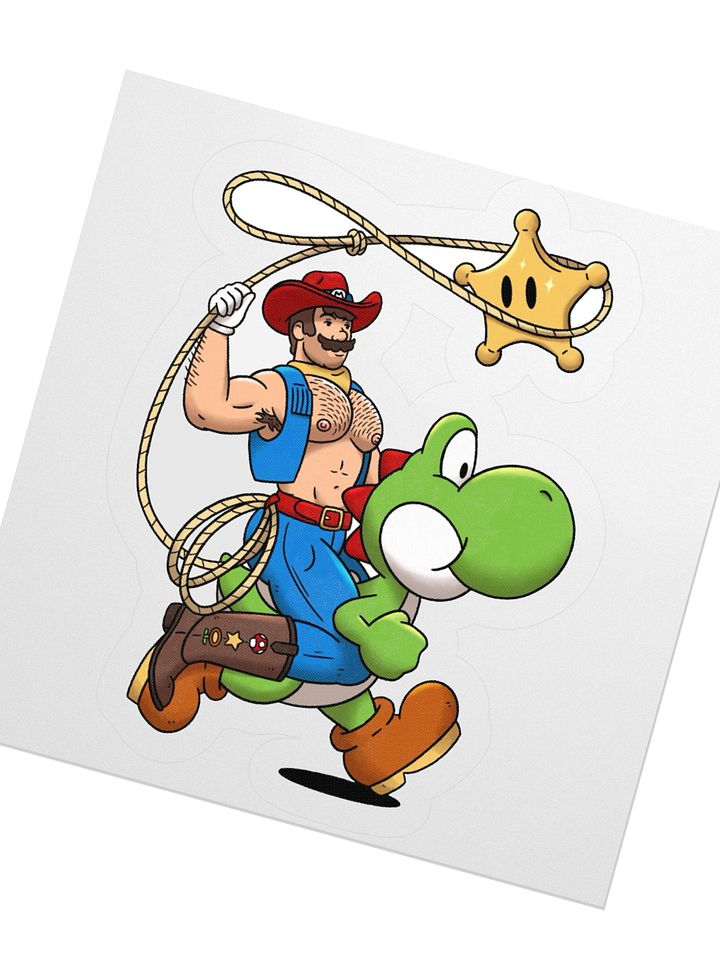 Cowboy Plumber Sticker product image (2)