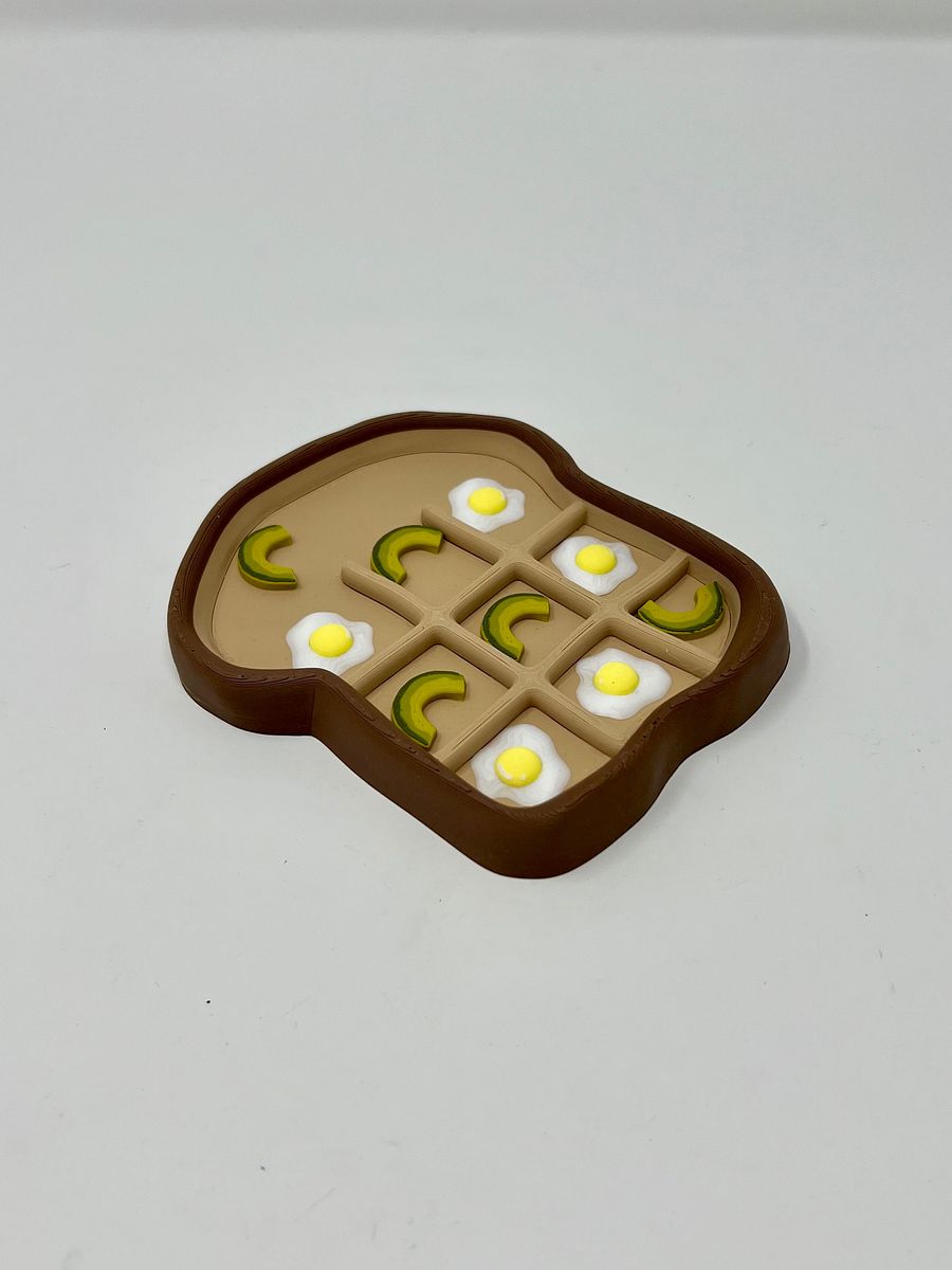 Tic Tac Toast Game (3D Printed) product image (1)