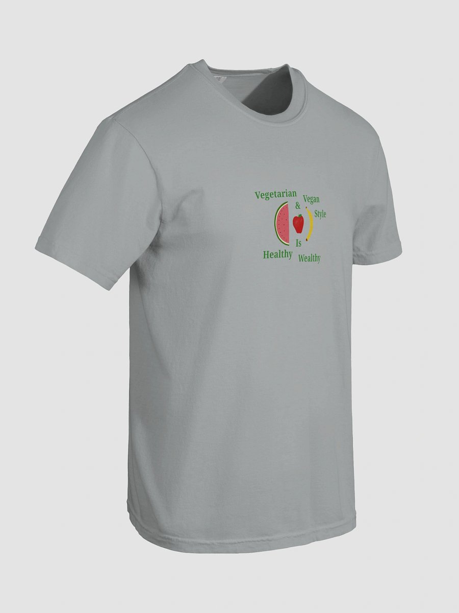Healthy & Wealthy Vegan T-Shirt product image (8)