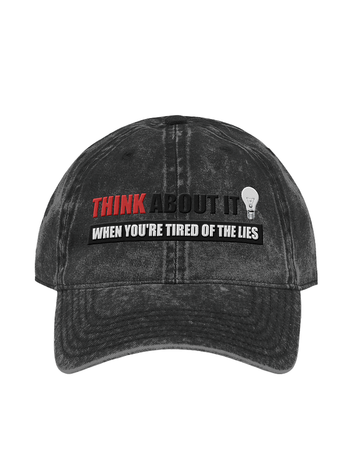 Think About It Logo Dad Hat product image (1)