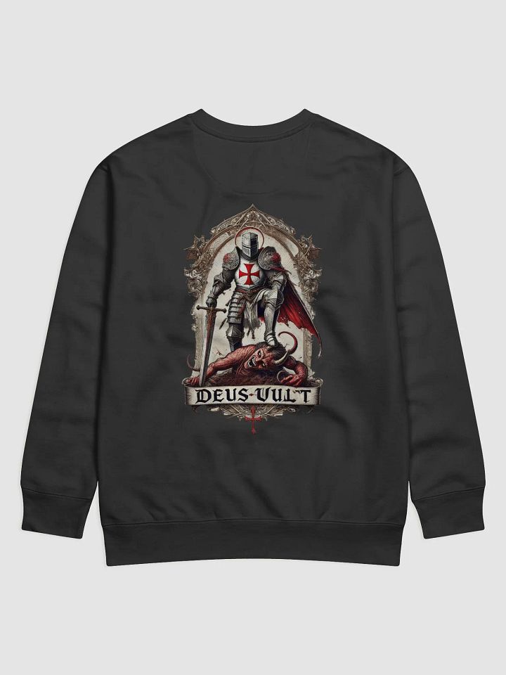 Deus Vult Knight Armor Sweatshirt product image (2)