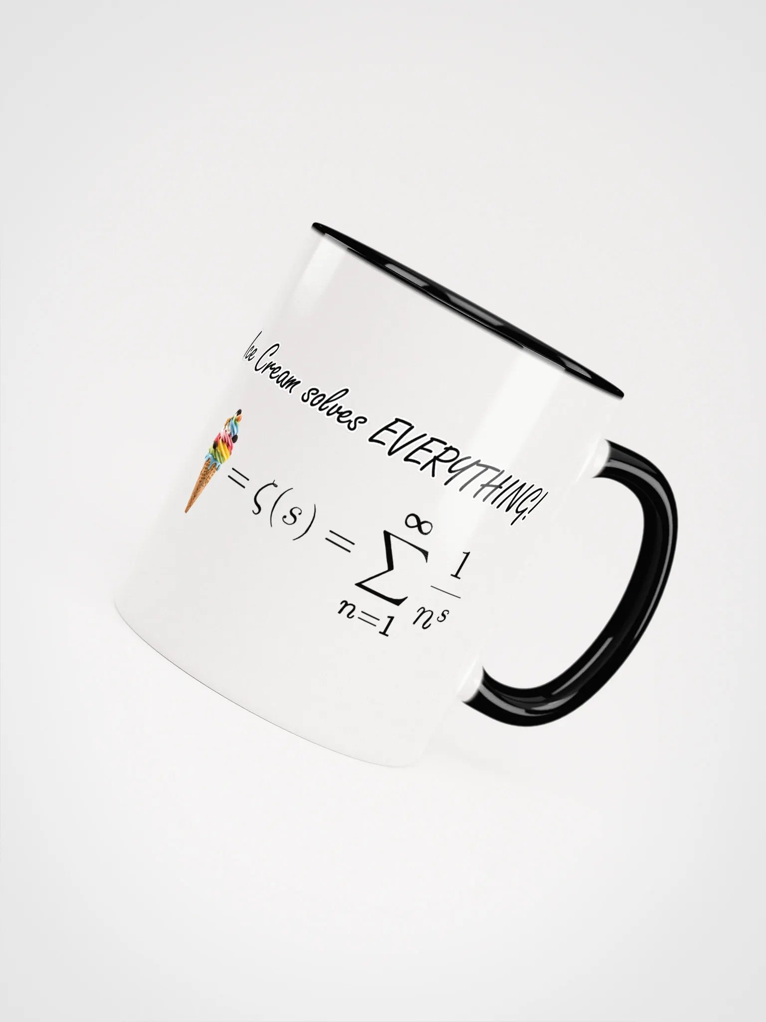 Ice Cream Solves Everything! COLORED MUG product image (4)
