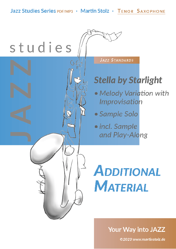 Stella by Starlight Tenor Saxophone (Improvisation) product image (1)