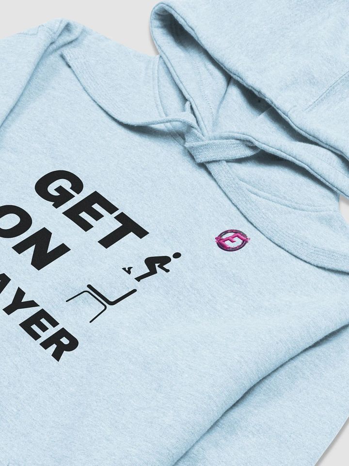 "Get s*** on" (dark text) Hoodie product image (1)
