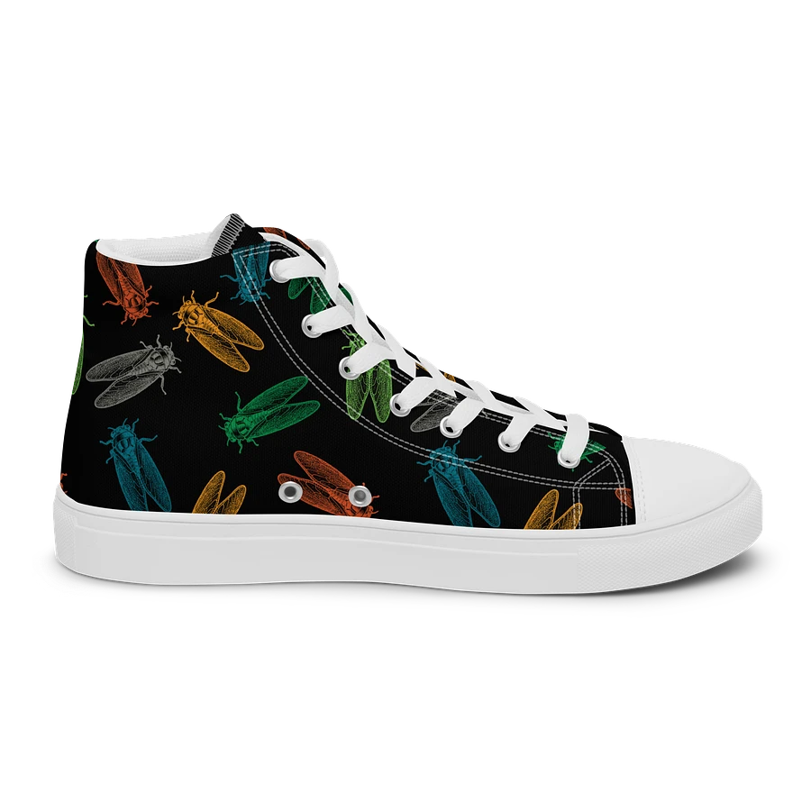 All Over Confetti Cicadas High Top Sneakers (Women’s) Image 6