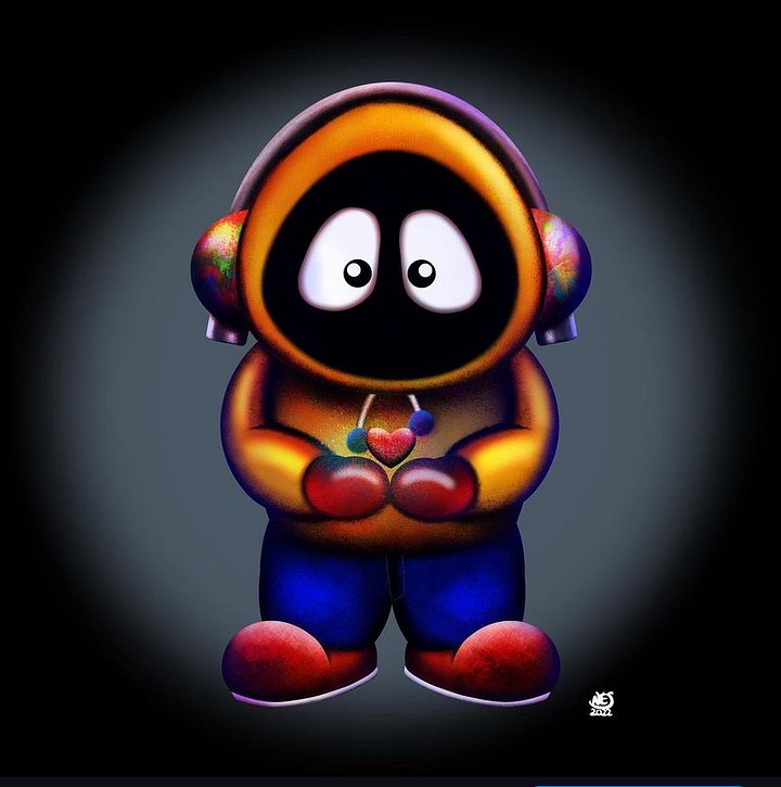 Hoodie Boy - Love (Limited Edition Print) product image (1)