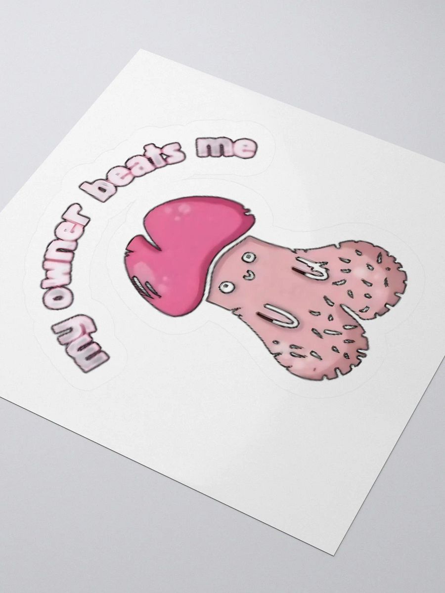 My Owner Beats Me Sticker product image (3)