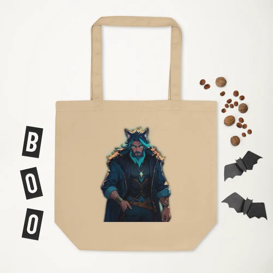 Eco-Wolf Fantasy Tote Bag product image (5)