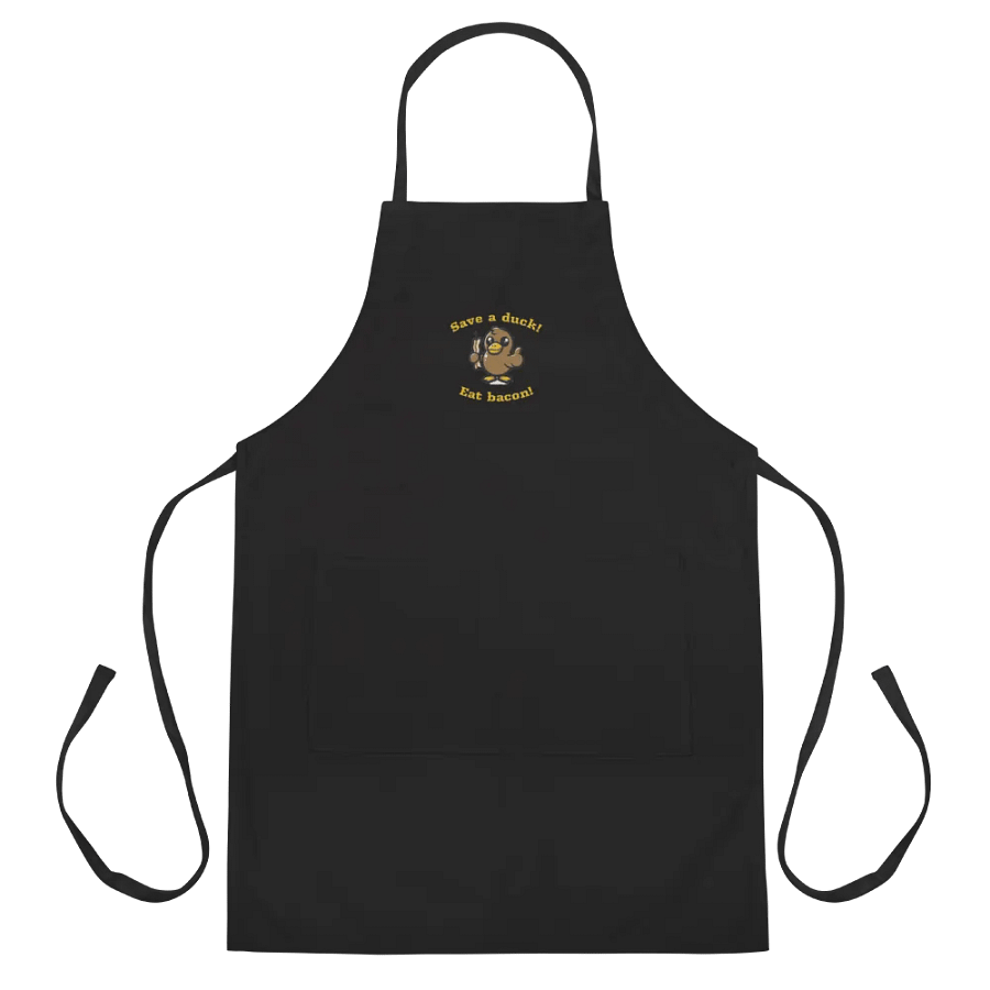 Save a duck! Eat bacon! Apron product image (2)