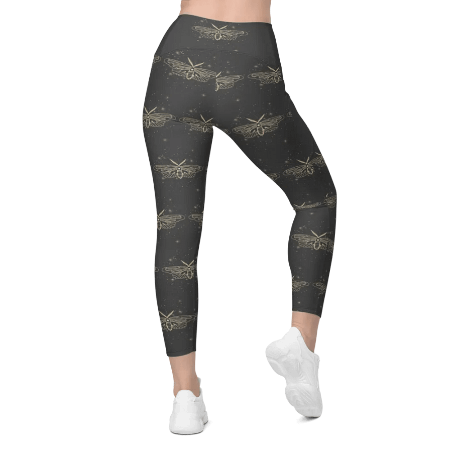 Mystical Moth Dance Leggings product image (2)