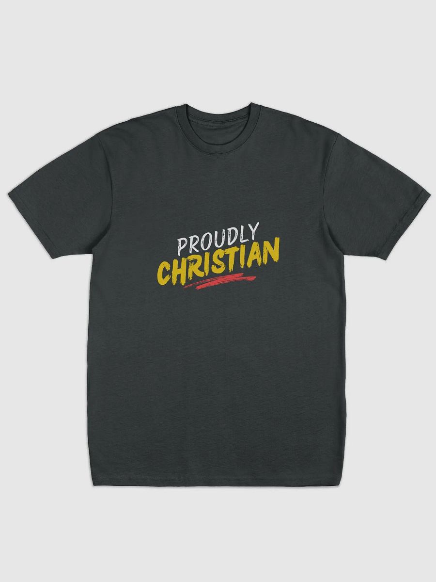 PROUDLY CHRISTIAN Heavyweight Tee product image (1)